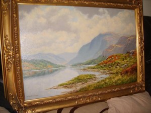 Oil Painting, Highland Landscape, Gordon Lindsay