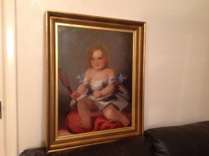 19th century, Portrait Painting, young child